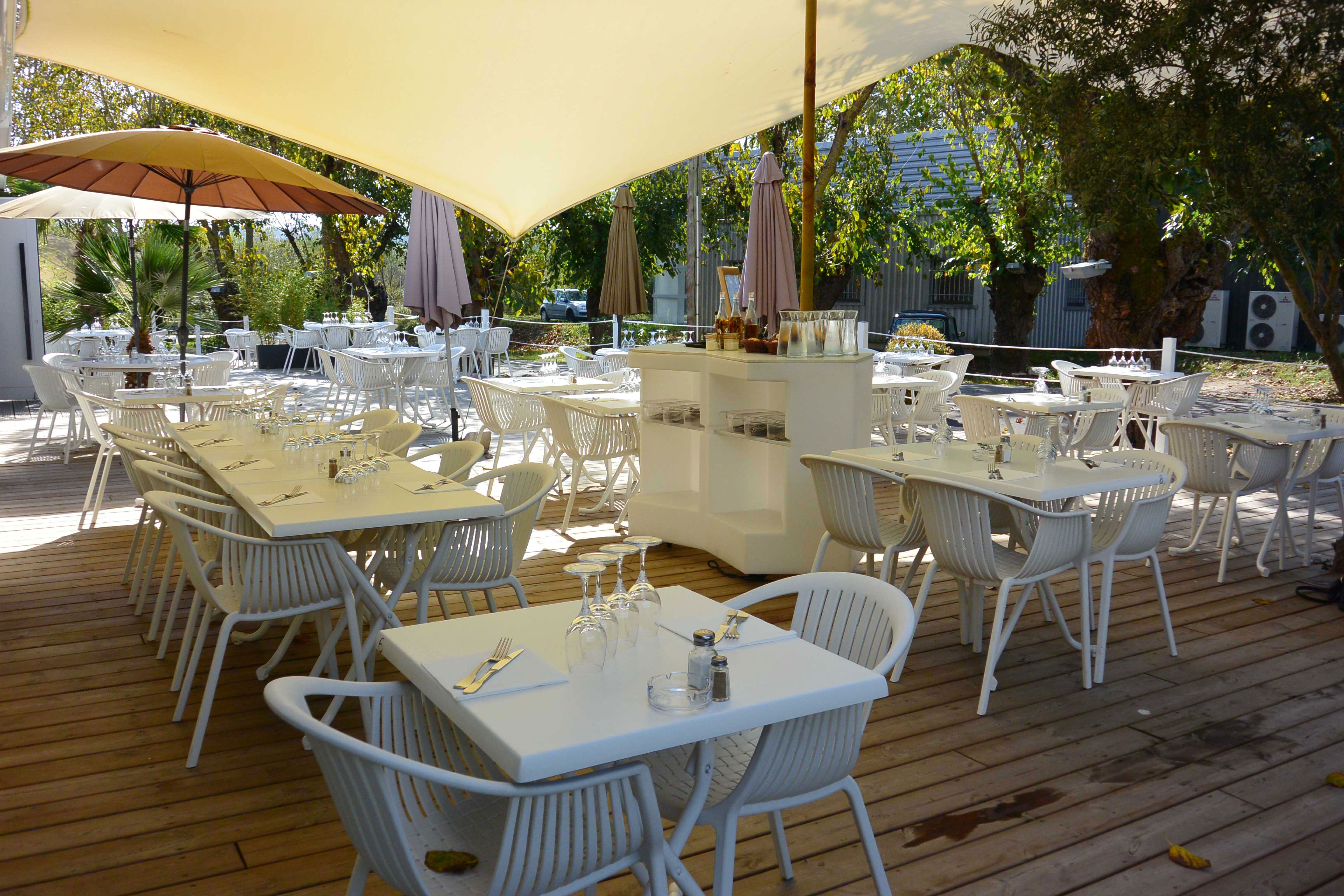 Aménagez votre terrasse de restaurant hôtelier