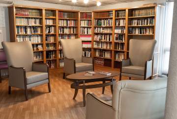 Une bibliothèque authentique et conviviale