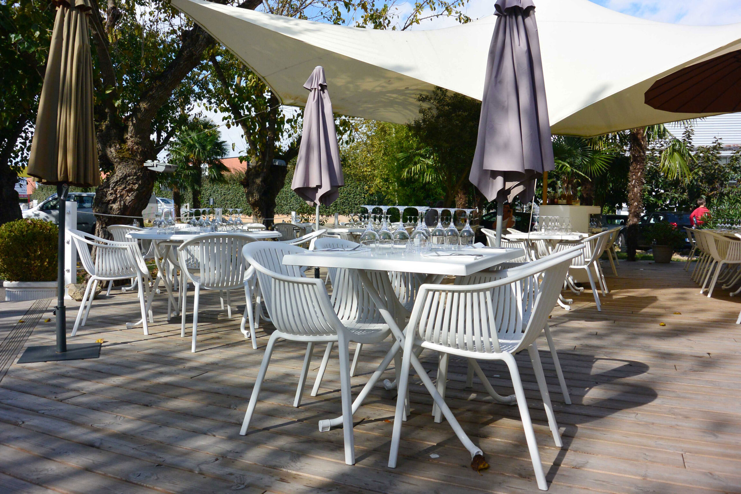 Terrasse restaurant Hôtel
