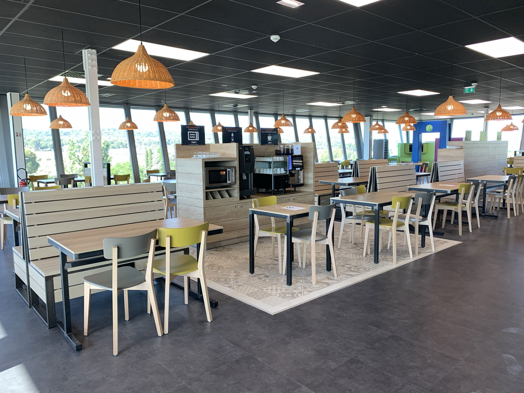 Aire d&rsquo;autoroute de Lançon de Provence