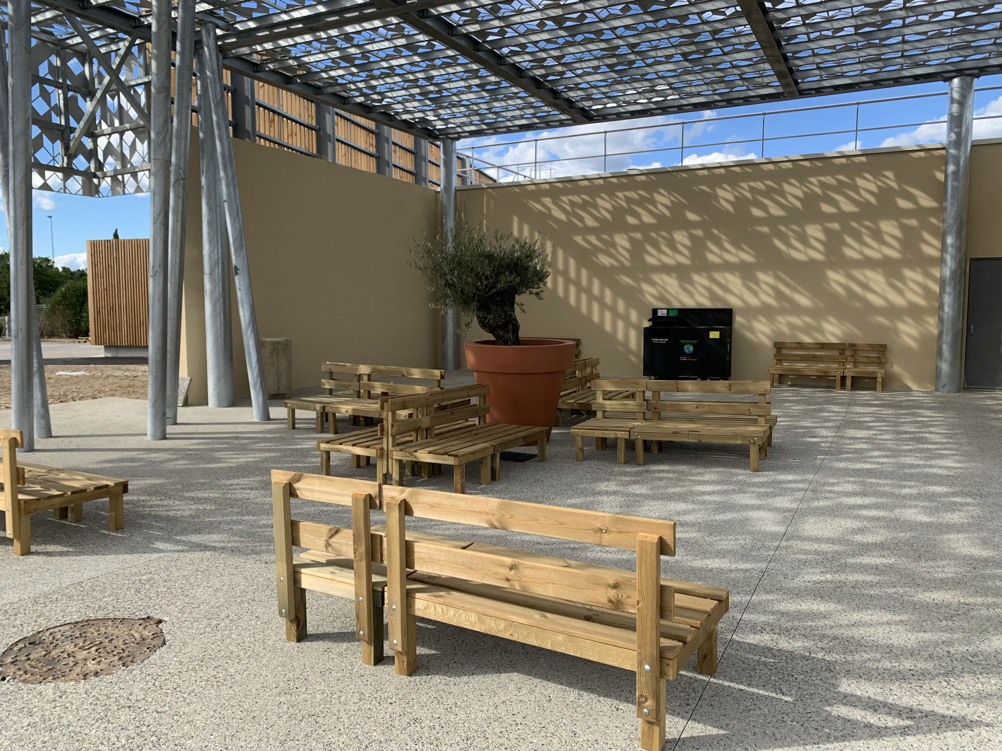 Aire d&rsquo;autoroute de Mornas