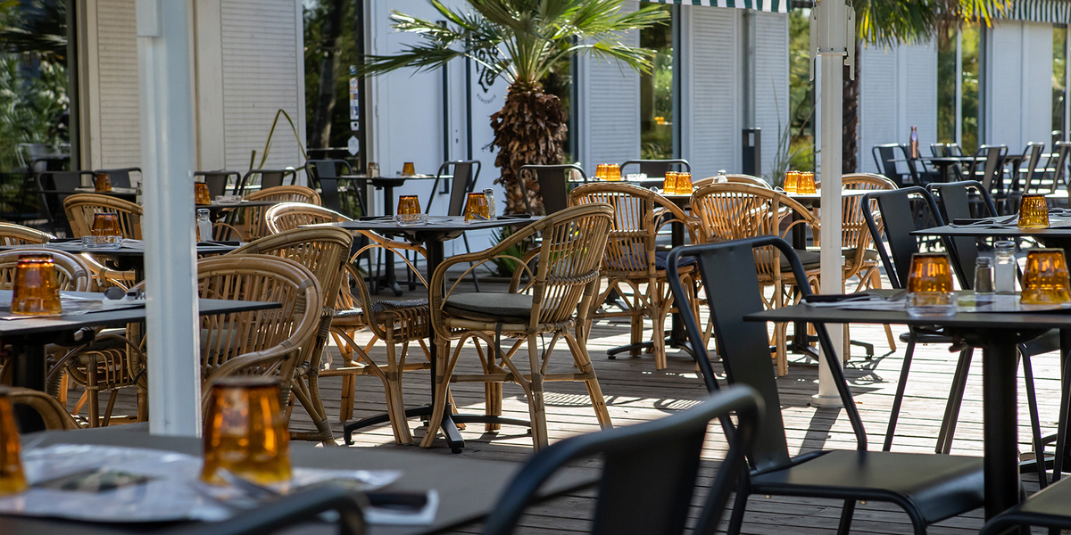Terrasse du restaurant Il Popolo